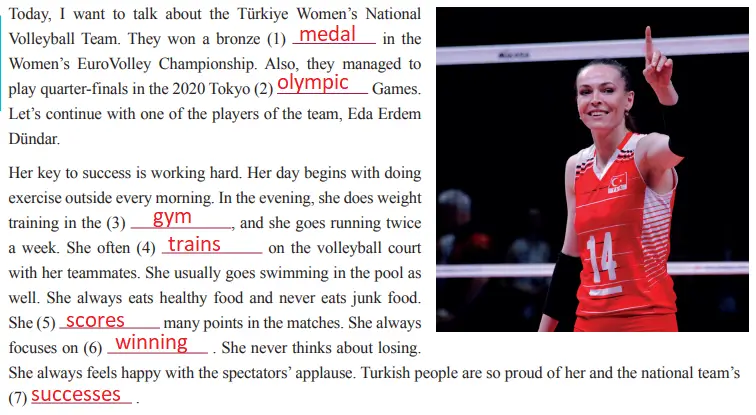 7. Sınıf İngilizce Ders Kitabı Sayfa 32 Cevapları SDR İpekyolu Yayıncılık2