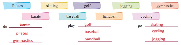 7. Sınıf İngilizce Ders Kitabı Sayfa 34 Cevapları SDR İpekyolu Yayıncılık