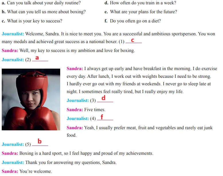 7. Sınıf İngilizce Ders Kitabı Sayfa 36 Cevapları SDR İpekyolu Yayıncılık1