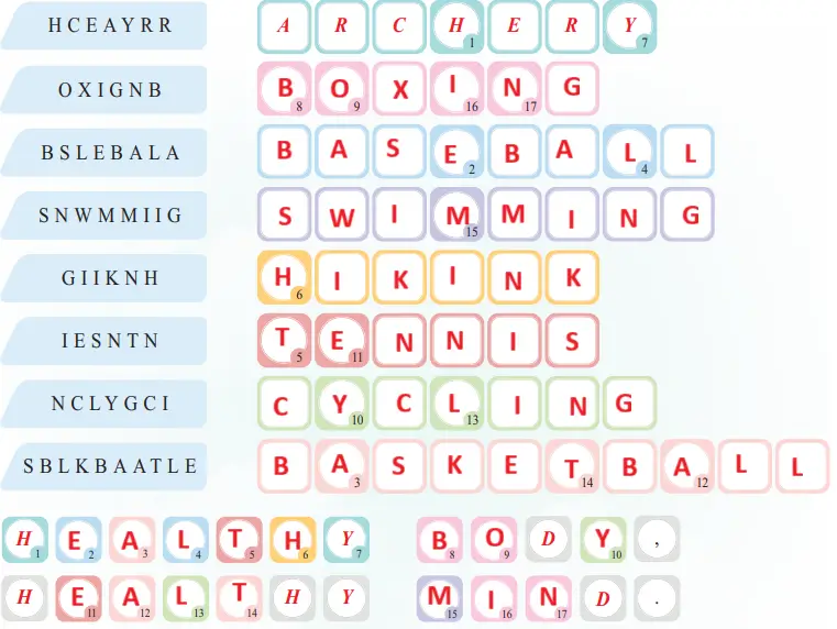 7. Sınıf İngilizce Ders Kitabı Sayfa 38 Cevapları SDR İpekyolu Yayıncılık