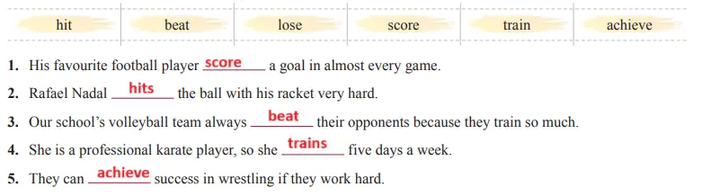 7. Sınıf İngilizce Ders Kitabı Sayfa 39 Cevapları SDR İpekyolu Yayıncılık1