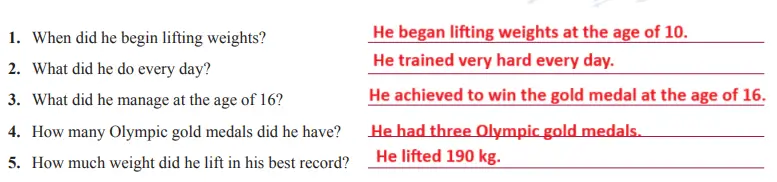 7. Sınıf İngilizce Ders Kitabı Sayfa 42 Cevapları SDR İpekyolu Yayıncılık
