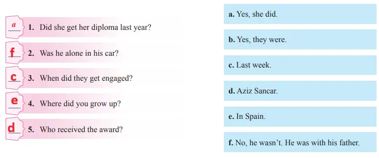 7. Sınıf İngilizce Ders Kitabı Sayfa 55 Cevapları SDR İpekyolu Yayıncılık