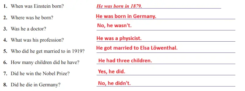 7. Sınıf İngilizce Ders Kitabı Sayfa 55 Cevapları SDR İpekyolu Yayıncılık1