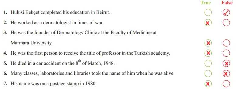 7. Sınıf İngilizce Ders Kitabı Sayfa 56 Cevapları SDR İpekyolu Yayıncılık1