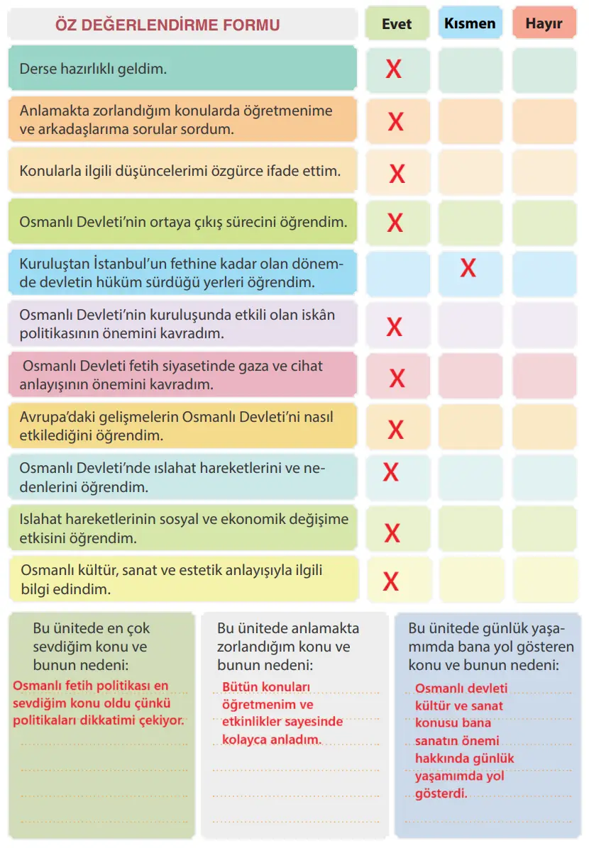 7. Sınıf Sosyal Bilgiler Ders Kitabı Sayfa 104 Cevapları MEB Yayınları