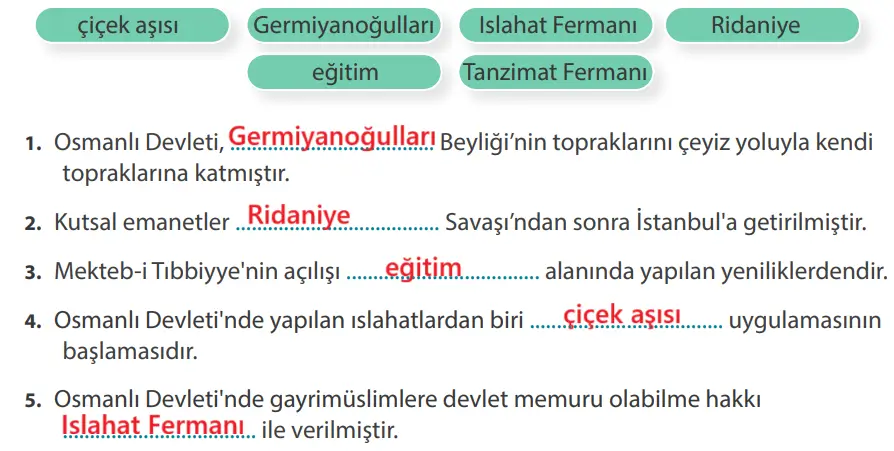 7. Sınıf Sosyal Bilgiler Ders Kitabı 105-106-107-108-109. Sayfa Cevapları MEB Yayınları 7. Sınıf Sosyal Bilgiler Ders Kitabı Sayfa 105 Cevapları MEB Yayınları