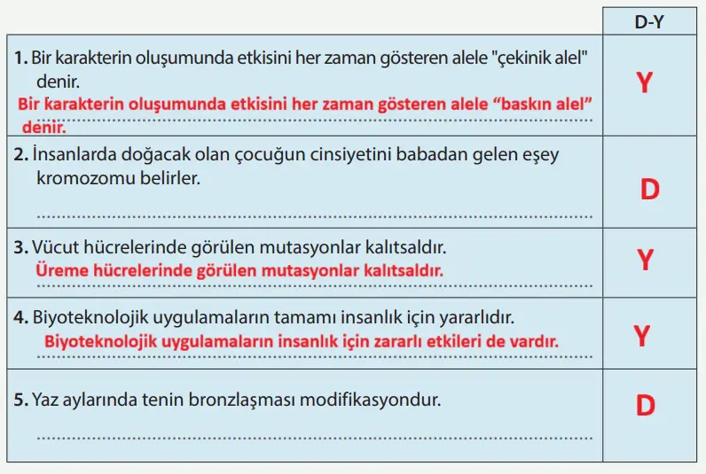 8. Sınıf Fen Bilimleri Ders Kitabı Sayfa 82 Cevapları MEB Yayınları