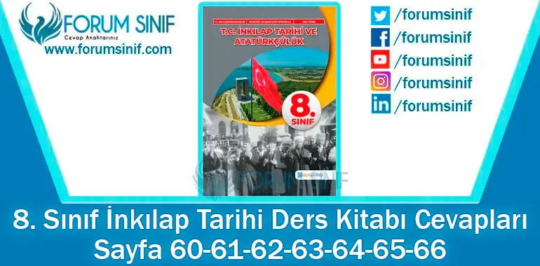 8. Sınıf İnkılap Tarihi Ders Kitabı 60-61-62-63-64-65-66. Sayfa Cevapları Dersdestek Yayıncılık 8. Sınıf İnkılap Tarihi Ders Kitabı 60-61-62-63-64-65-66. Sayfa Cevapları Dersdestek Yayıncılık