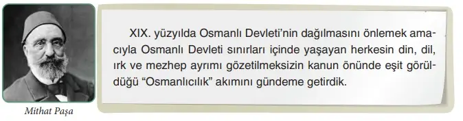 8. Sınıf İnkılap Tarihi Ders Kitabı Sayfa 36-37-38-39 Cevapları Dersdestek Yayıncılık