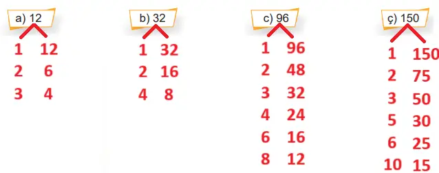 8. Sınıf Matematik Ders Kitabı Sayfa 13 Cevapları MEB Yayınları