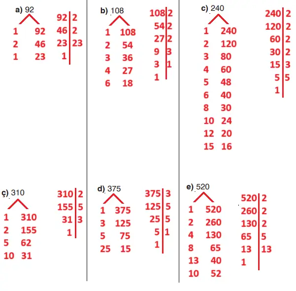 8. Sınıf Matematik Ders Kitabı Sayfa 16 Cevapları ADA Yayıncılık