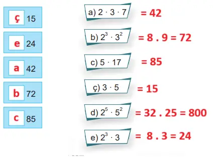 8. Sınıf Matematik Ders Kitabı Sayfa 16 Cevapları MEB Yayınları