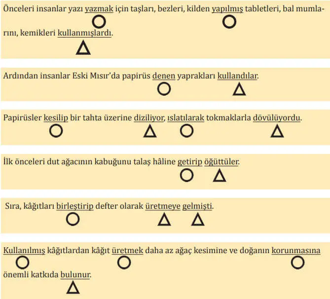 8. Sınıf Türkçe Ders Kitabı Sayfa 15 Cevapları MEB Yayınları