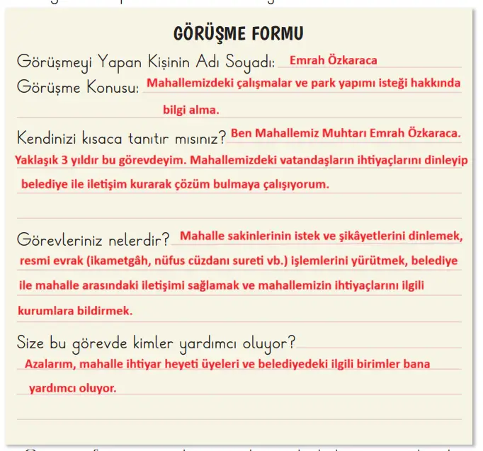 2. Sınıf Hayat Bilgisi Ders Kitabı Sayfa 24 Cevapları MEB Yayınları