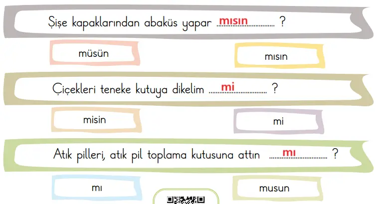 2. Sınıf Türkçe Ders Kitabı 103-104-107-108-109-110. Sayfa Cevapları 1. KİTAP 2. Sınıf Türkçe Ders Kitabı Sayfa 110 Cevapları MEB Yayınları
