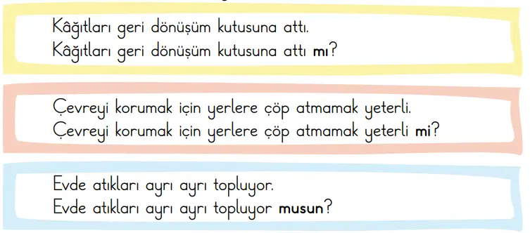 2. Sınıf Türkçe Ders Kitabı 103-104-107-108-109-110. Sayfa Cevapları 1. KİTAP 2. Sınıf Türkçe Ders Kitabı Sayfa 110 Cevapları MEB Yayınları