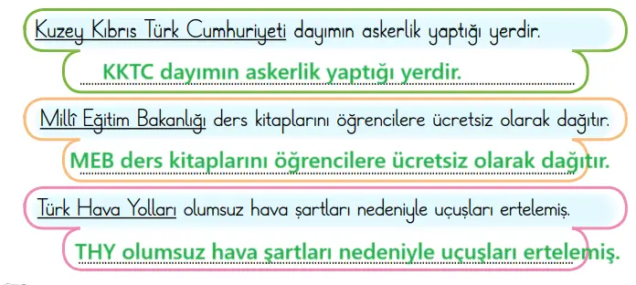 2. Sınıf Türkçe Ders Kitabı 141-142-144-145-146-147-148. Sayfa Cevapları 1. KİTAP 2. Sınıf Türkçe Ders Kitabı Sayfa 148 Cevapları MEB Yayınları