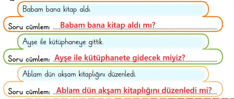 2. Sınıf Türkçe Ders Kitabı 170-171-172-173-174-175-176-177. Sayfa Cevapları 1. KİTAP 2. Sınıf Türkçe Ders Kitabı Sayfa 172 Cevapları MEB Yayınları
