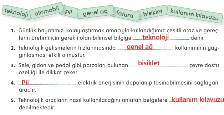 4. Sınıf Sosyal Bilgiler Ders Kitabı Sayfa 114 Cevapları MEB Yayınları