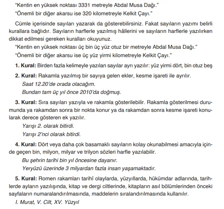 4. Sınıf Türkçe Ders Kitabı Sayfa 127 Cevapları ADA Yayıncılık