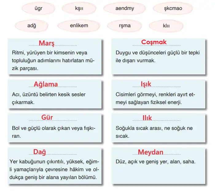 4. Sınıf Türkçe Ders Kitabı Sayfa 130 Cevapları ADA Yayıncılık