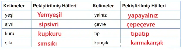4. Sınıf Türkçe Ders Kitabı Sayfa 132 Cevapları ADA Yayıncılık