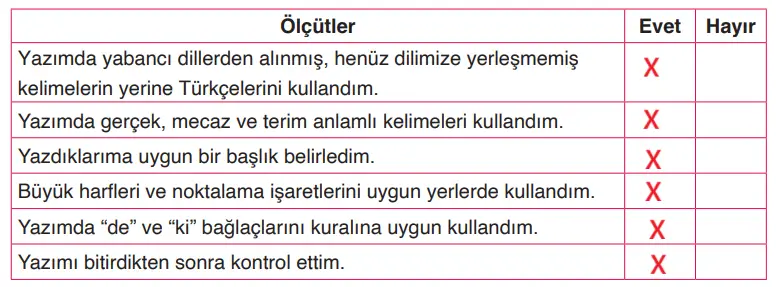 4. Sınıf Türkçe Ders Kitabı Sayfa 138 Cevapları ADA Yayıncılık