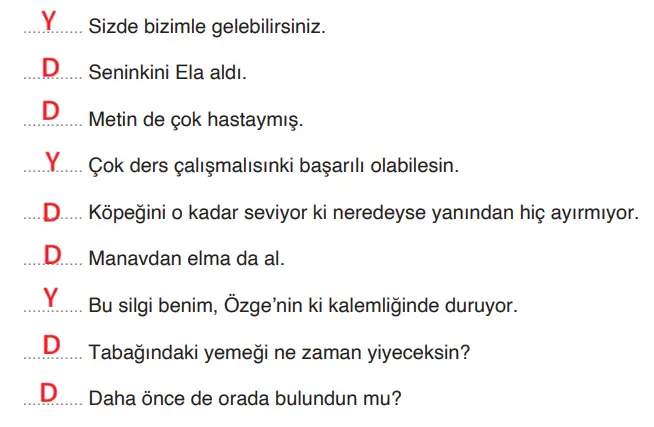 4. Sınıf Türkçe Ders Kitabı Sayfa 144 Cevapları ADA Yayıncılık