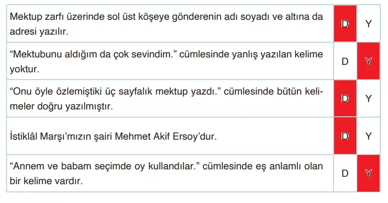 4. Sınıf Türkçe Ders Kitabı Sayfa 146 Cevapları ADA Yayıncılık