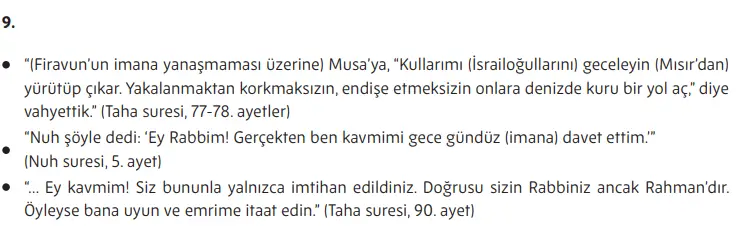 5. Sınıf Din Kültürü Ders Kitabı Sayfa 158 Cevapları MEB Yayınları