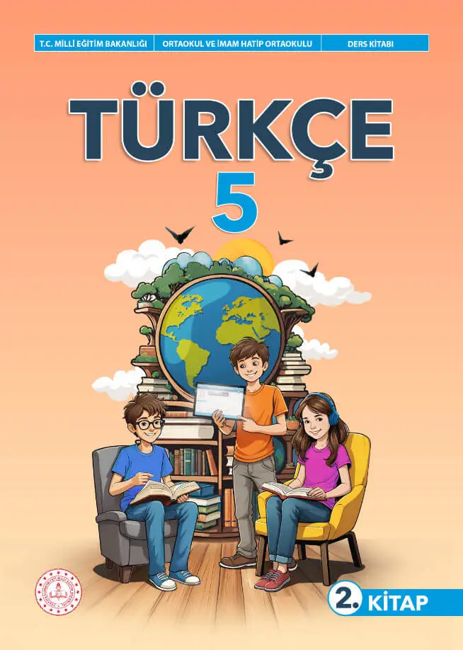 Türkçe Ders Kitabı Cevapları 2025-2026 5. Sınıf Türkçe Ders Kitabı Cevapları MEB Yayınları 2. Kitap