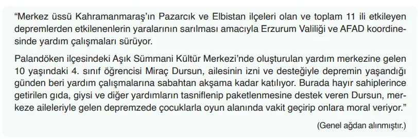 6. Sınıf Din Kültürü Ders Kitabı Sayfa 77-78-79-80-81-82. Cevapları MEB Yayınları 6. Sınıf Din Kültürü Ders Kitabı Sayfa 81 Cevapları MEB Yayınları