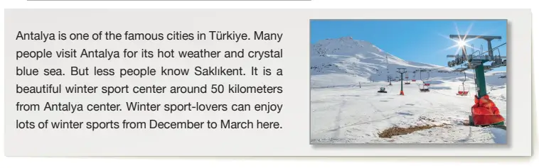 6. Sınıf İngilizce Ders Kitabı Sayfa 72 Cevapları ÖZGÜN Yayıncılık6