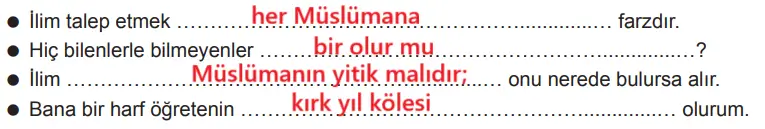 6. Sınıf Sosyal Bilgiler Ders Kitabı Sayfa 128 Cevapları MEB Yayınları