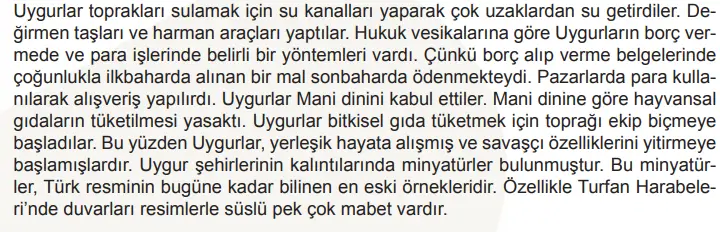6. Sınıf Sosyal Bilgiler Ders Kitabı 178-179. Sayfa Cevapları 1. KİTAP 6. Sınıf Sosyal Bilgiler Ders Kitabı Sayfa 178 Cevapları MEB Yayınları