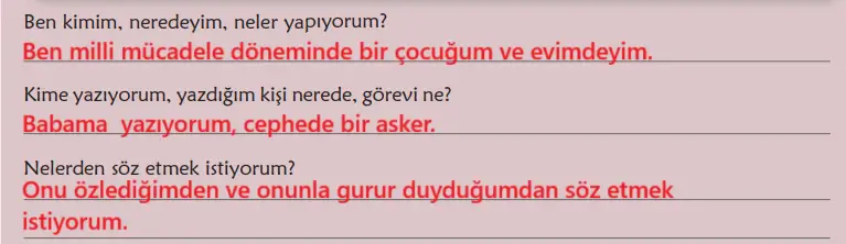 6. Sınıf Türkçe Ders Kitabı 110-111-112-113-114-115. Sayfa Cevapları 1. KİTAP 6. Sınıf Türkçe Ders Kitabı Sayfa 111 Cevapları MEB Yayınları