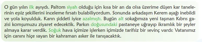 6. Sınıf Türkçe Ders Kitabı 110-111-112-113-114-115. Sayfa Cevapları 1. KİTAP 6. Sınıf Türkçe Ders Kitabı Sayfa 114 Cevapları MEB Yayınları