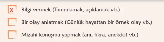 6. Sınıf Türkçe Ders Kitabı Sayfa 125 Cevapları MEB Yayınları