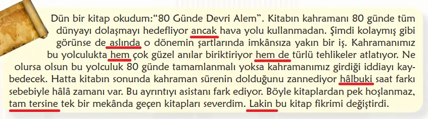 6. Sınıf Türkçe Ders Kitabı 144-145-146-147-148-149-150-151-152-153. Sayfa Cevapları 1. KİTAP 6. Sınıf Türkçe Ders Kitabı Sayfa 150 Cevapları MEB Yayınları2