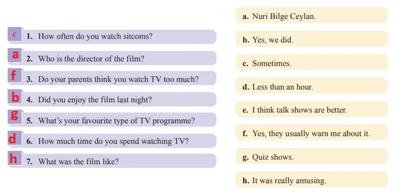 7. Sınıf İngilizce Ders Kitabı 83-84-85-86-87-88-89-90. Sayfa Cevapları SDR İpekyolu Yayıncılık 7. Sınıf İngilizce Ders Kitabı Sayfa 87 Cevapları SDR İpekyolu Yayıncılık1