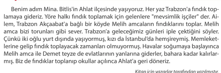 7. Sınıf Sosyal Bilgiler Ders Kitabı Sayfa 137 Cevapları MEB Yayınları