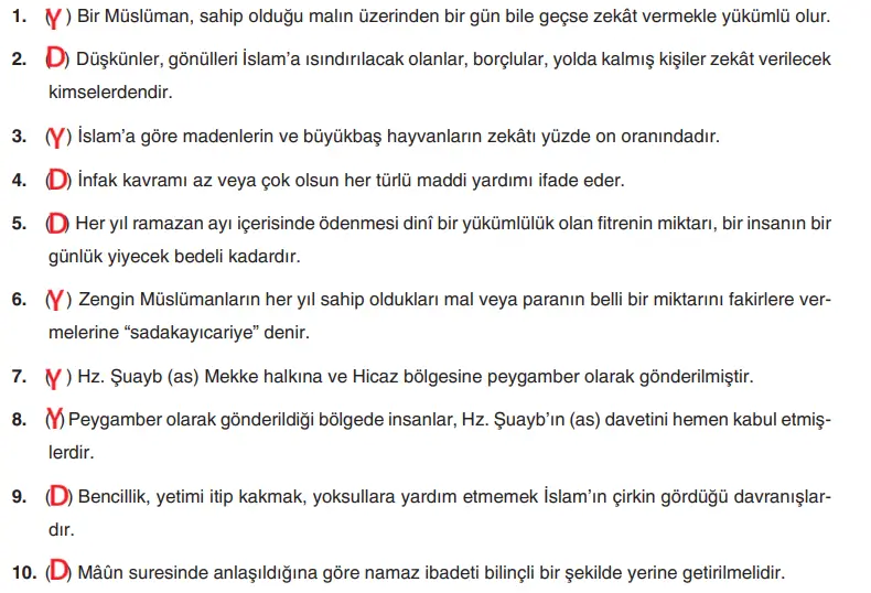 8. Sınıf Din Kültürü Ders Kitabı 60-61-62. Sayfa Cevapları SDR İpekyolu Yayıncılık 8. Sınıf Din Kültürü Ders Kitabı Sayfa 62 Cevapları SDR İpekyolu Yayıncılık