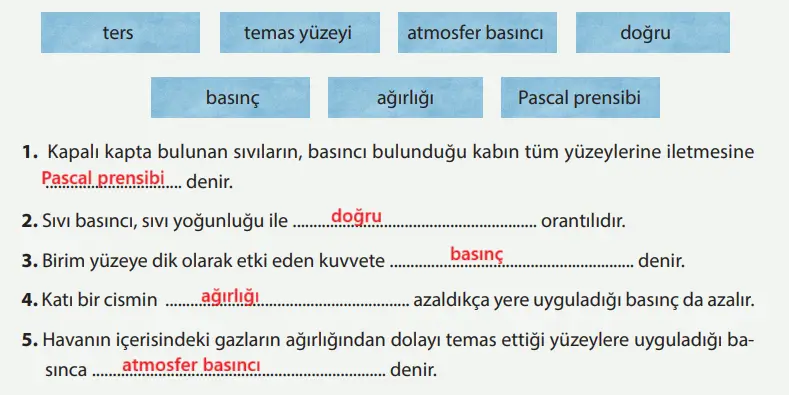 8. Sınıf Fen Bilimleri Ders Kitabı Sayfa 102-103-104-105-106-107. Cevapları MEB Yayınları 8. Sınıf Fen Bilimleri Ders Kitabı Sayfa 102 Cevapları MEB Yayınları