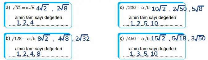 8. Sınıf Matematik Ders Kitabı Sayfa 74 Cevapları MEB Yayınları