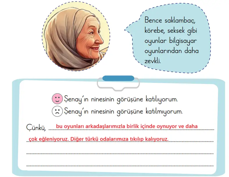 2. Sınıf Türkçe Ders Kitabı Sayfa 101 Cevapları MEB Yayınları