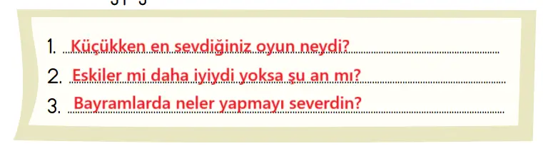 2. Sınıf Türkçe Ders Kitabı Sayfa 102 Cevapları MEB Yayınları