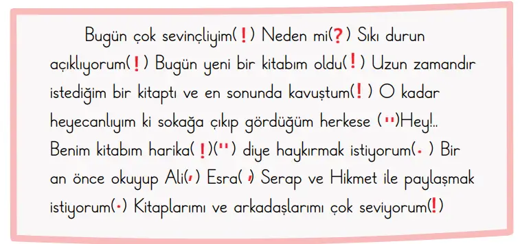 2. Sınıf Türkçe Ders Kitabı Sayfa 12 Cevapları MEB Yayınları