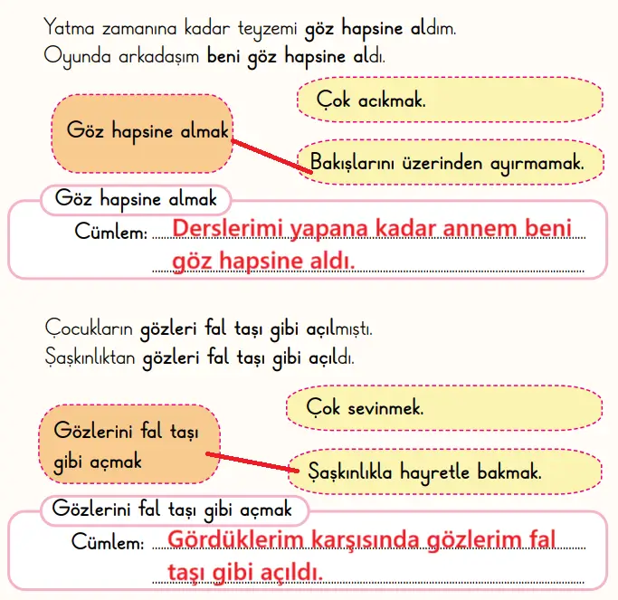 2. Sınıf Türkçe Ders Kitabı 123-124-128-129-130-131. Sayfa Cevapları 2. KİTAP 2. Sınıf Türkçe Ders Kitabı Sayfa 128 Cevapları MEB Yayınları