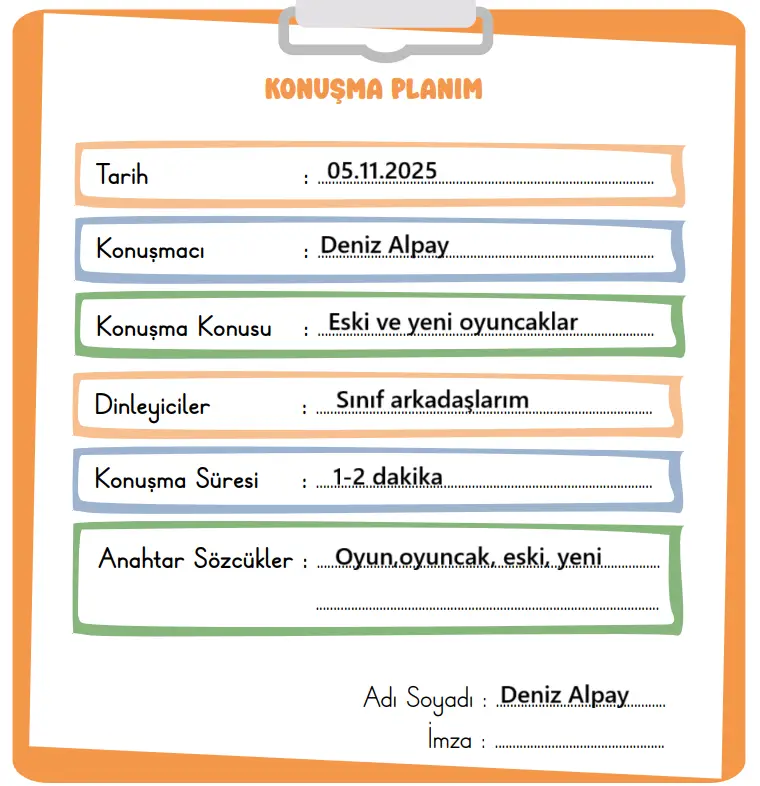 2. Sınıf Türkçe Ders Kitabı Sayfa 24 Cevapları MEB Yayınları